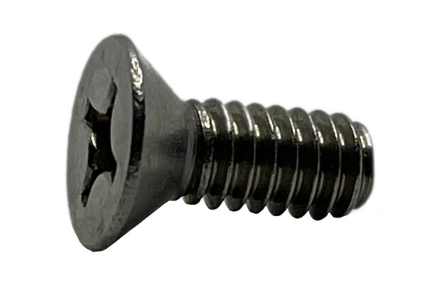 1/4-20 X 3/4 FLAT HEAD  PHIL M/S ALUMINUM